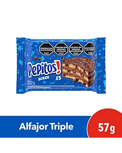 Alfajor Pepitos Triple 57 G