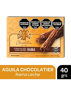 Chocolate Aguila En Rama Con Leche 40 G