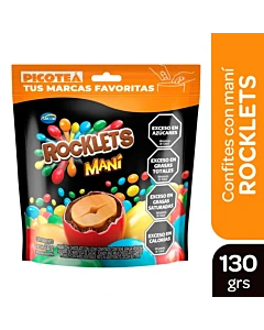 Confites Rocklets Maní 130g