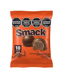 Oblea Smack Con Mousse De Chocolate 160 G 10u