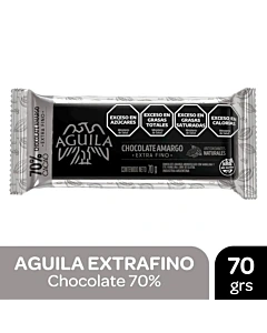 Tableta De Chocolate Aguila 70% Cacao 70 G