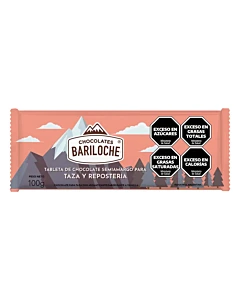 Chocolate Bariloche Taza Repostero 100g