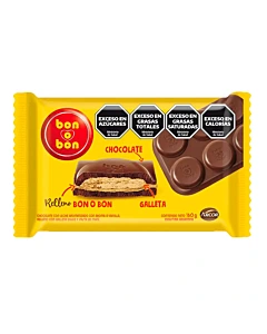 Chocolate Bon O Bon En Tableta 160 G