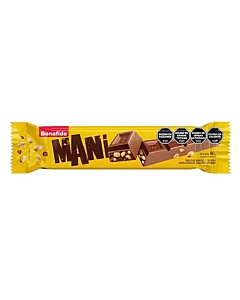 Tableta De Chocolate Bonafide Con Maní 90 G