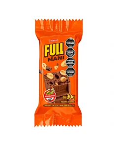 Tableta De Chocolate Full Maní Leche Y Maní 30 G