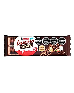 Tableta De Chocolate Kinder Bueno Dark 44 G