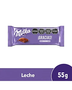 Chocolate Milka Con Leche 55 G