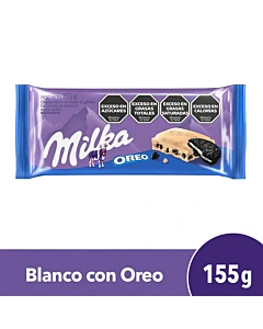 Chocolate Milka Oreo Blanco 155 G