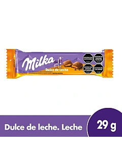 Tableta De Chocolate Milka Con Dulce De Leche 29 G