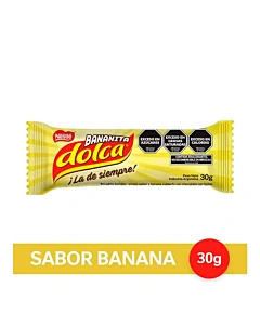 Bananita Dolca Nestlé Sabor Banana 30 G