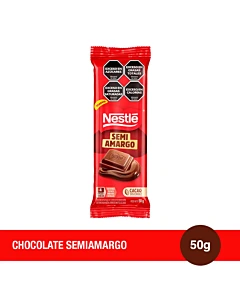 Tableta De Chocolate Nestlé® Semi Amargo 50 G