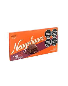 Tableta De Chocolate Neugebauer Amargo 40% Cacao 80 G