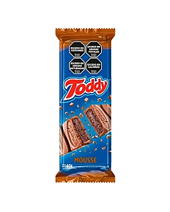 Tableta De Chocolate Toddy Mousse 60 G