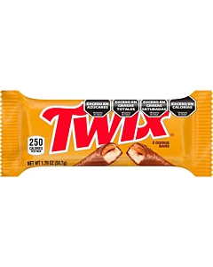 Barra De Chocolate Twix Caramelo 50 G