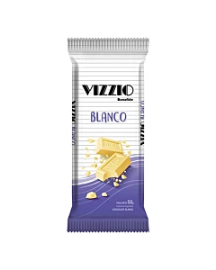 Tableta De Chocolate Blanco Vizzio 50g