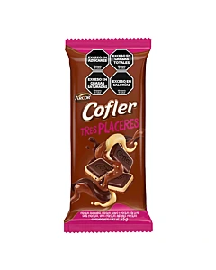 Tableta Chocolate 3 Placeres Cofler 55 Gr