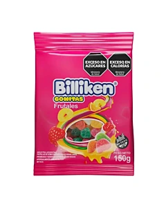 Gomitas Billiken Sabor Frutal 150 G