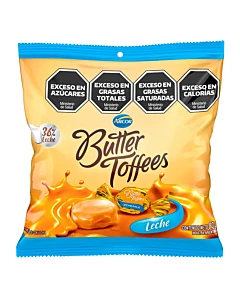 Caramelos Butter Toffee Sabor Leche 140g
