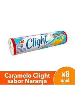 Caramelos Clight Sabor Naranja Dulce 20 G