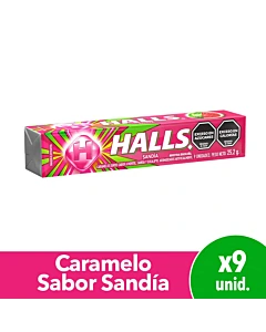 Caramelos Halls Sandía 25,2 G