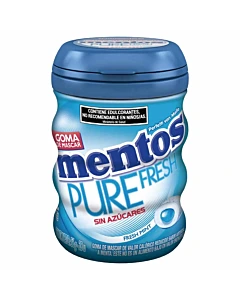 Chicles Mentos Pure Fresh Menta 56g