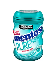 Chicles Mentos Pure Fresh Menta Verde 56g