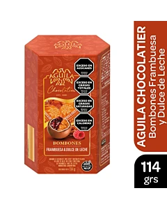 Bombones Aguila Frambuesa Y Dulce De Leche 114 G