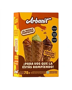Cubanitos Arbanit Rellenos Surtido 3 U 78 G