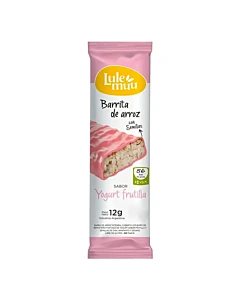 Barrita De Arroz Lulemuu Yogurt Sin Tacc 12gr