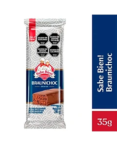 Brownie Braunichoc Sabe Bien 35 G