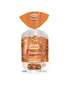 Pan De Molde La Perla Con Semillas 600 G