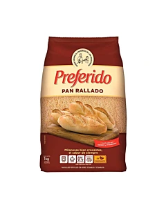 Pan Rallado Preferido 1 Kg