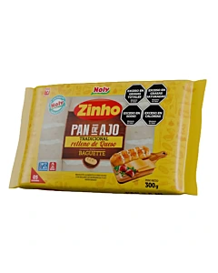 Pan Tipo Baguette Noly De Ajo Tradicional Relleno De Queso 300 G