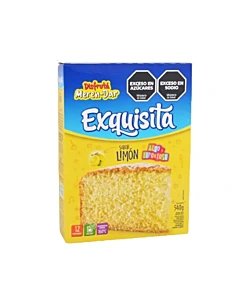Bizcochuelo Exquisita Sabor Limón 540 G