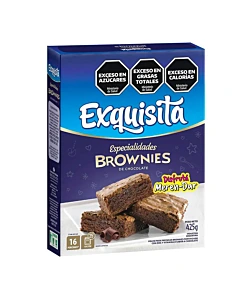 Brownies Exquisita De Chocolate 425 G