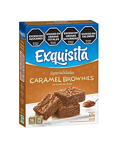 Brownies Exquisita De Dulce De Leche 425 G