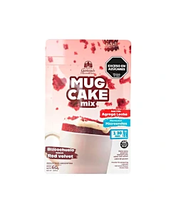 Bizcochuelo Gusteau's Mug Cake Mix Sabor Red Velvet 60 G