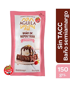 Baño Repostero Semiamargo Aguila 150 Gr