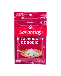 Bicarbonato De Sodio Dos Anclas 25 G