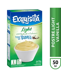 Postre Exquisita Vainilla Light 50g