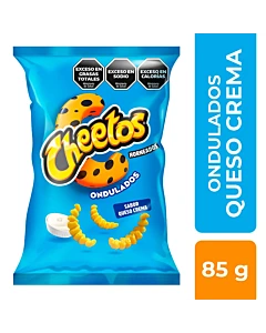Chizitos De Maíz Cheetos Ondulados Sabor A Queso Crema 85 G