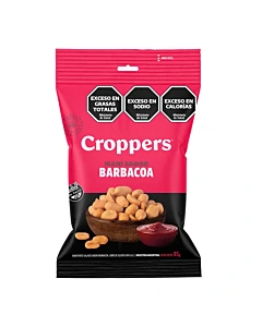 Maní Frito Salado Croppers Sabor Barbacoa 85 G
