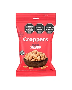 Maní Salado Croppers Frito 105 G