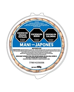 Maní Tipo Japonés 400 G