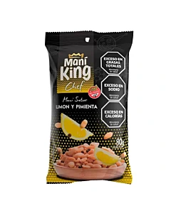 Mani King Sabor Limón Y Pimienta 80 G