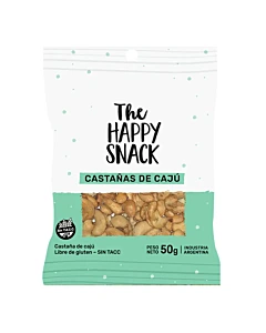 Frutos Secos The Happy Snack Castañas De Cajú 50 G