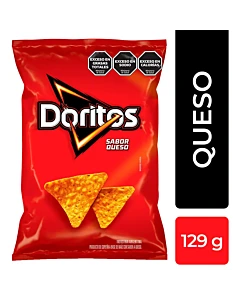 Nachos Sabor A Queso Doritos 129 G
