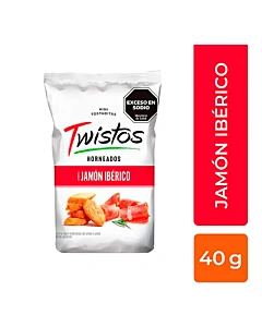 Mini Tostadas Twistos Jamón Ibérico 40 G