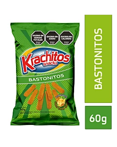 Bastonitos Krachitos Sabor Extra Queso 60g