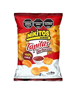 Tapitas De Barbacoa Nikitos 80 G